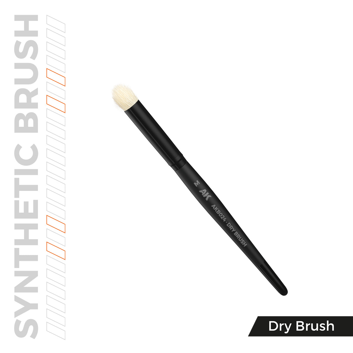 AK SYNTHETIC DRY BRUSH - M - vista 3 - AK