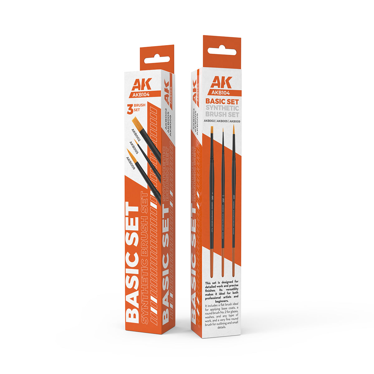 BASIC BRUSHES SET - vista 2 - AK