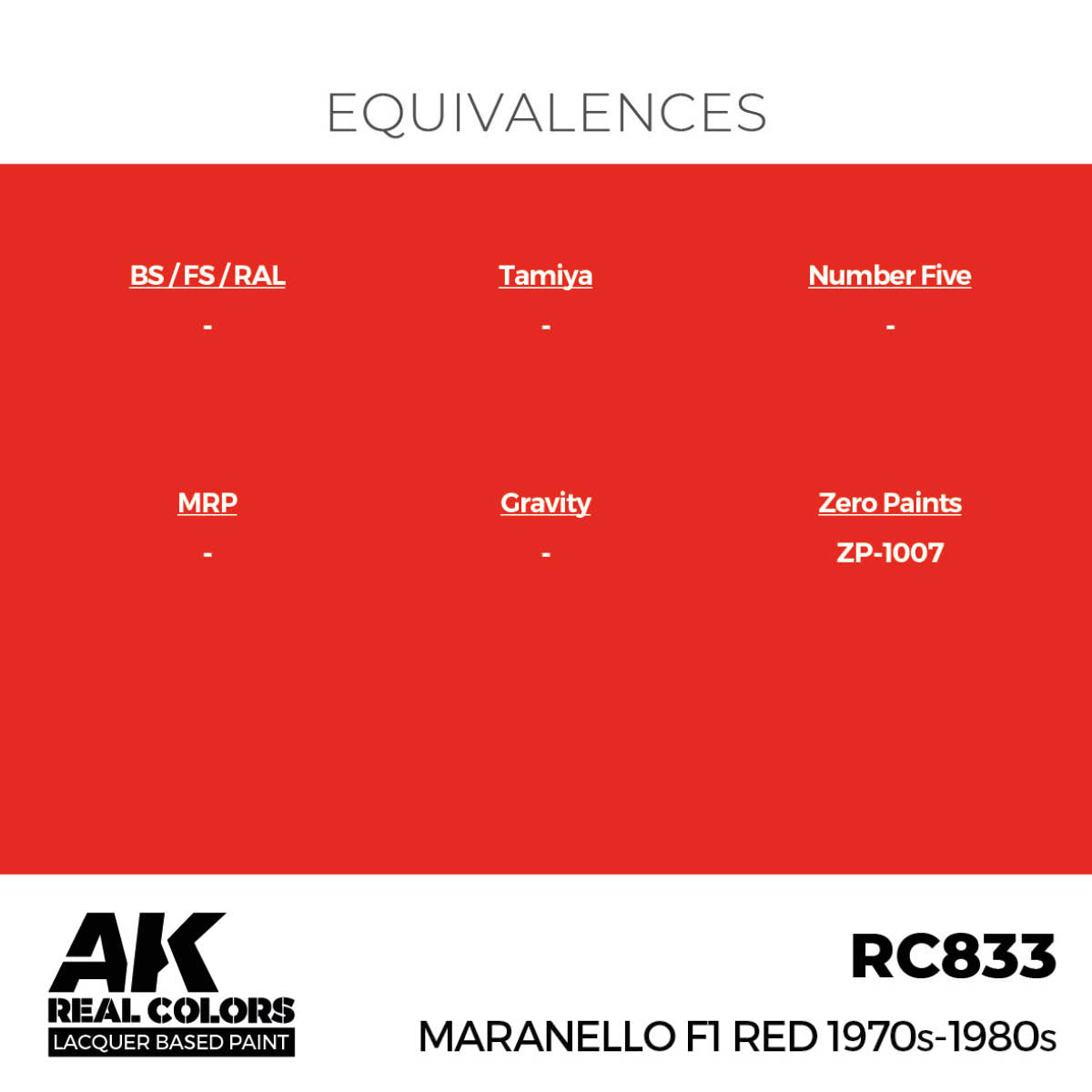 Maranello F1 Red 1970s-1980s 17 ml. - vista 3 - AK
