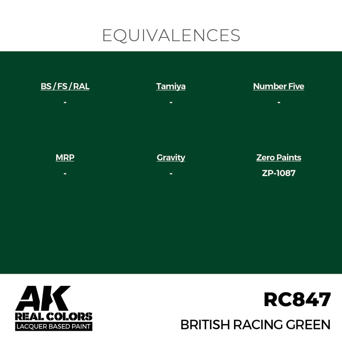 British Racing Green 17 ml. - vista 3 - AK