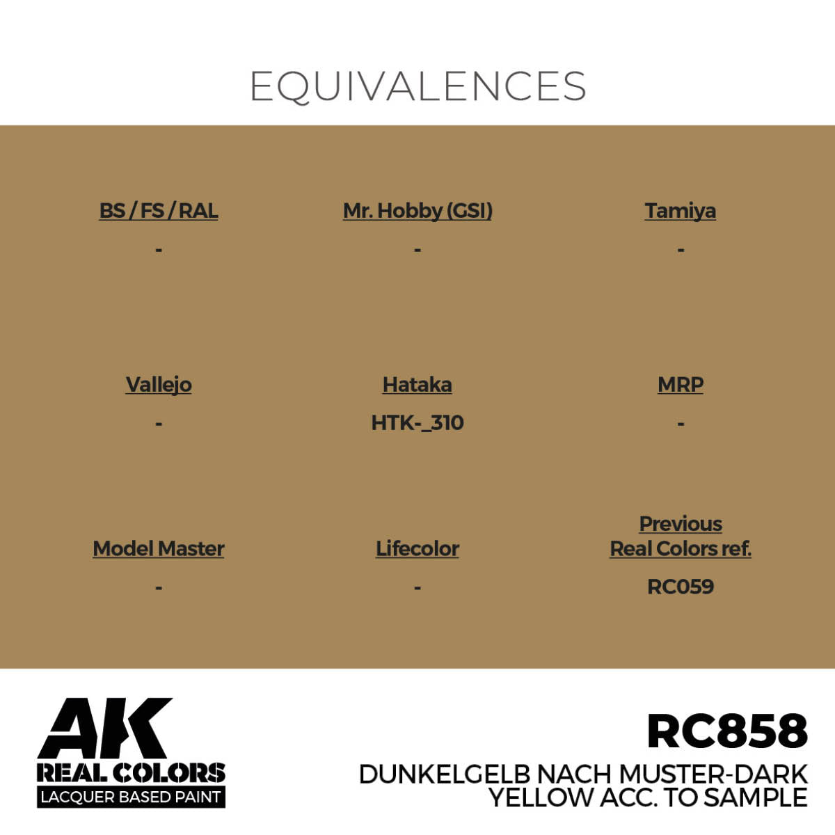 Dunkelgelb Nach Muster-Dark Yellow acc. to Sample - vista 3 - AK