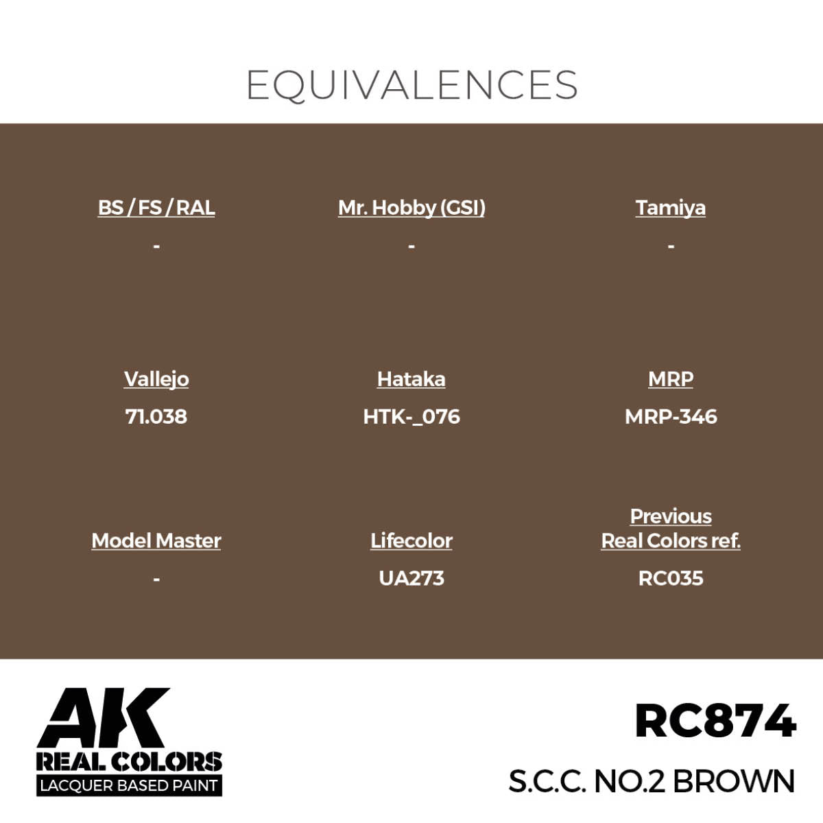 S.C.C. No.2 Brown 17 ml. - vista 3 - AK