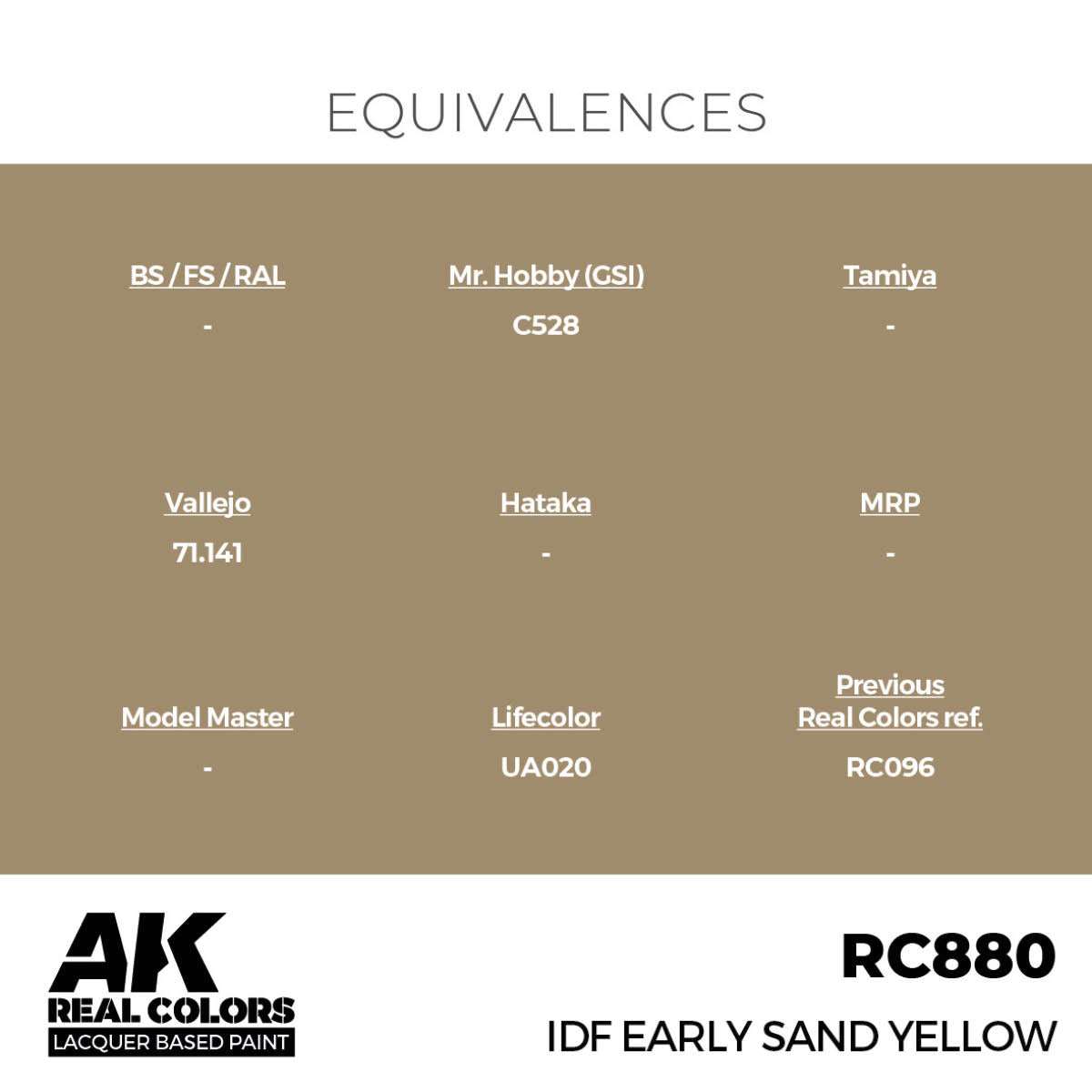 IDF Early Sand Yellow 17 ml. - vista 3 - AK