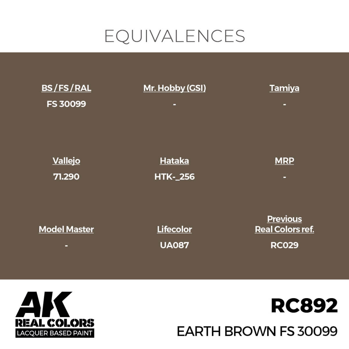 Earth Brown FS 30099 17 ml. - vista 3 - AK