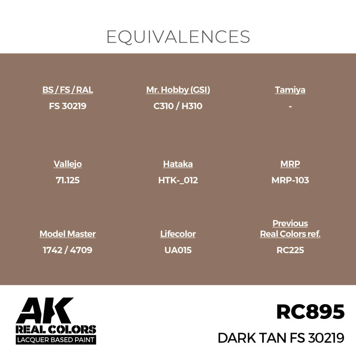 Dark Tan FS 30219 17 ml. - vista 3 - AK