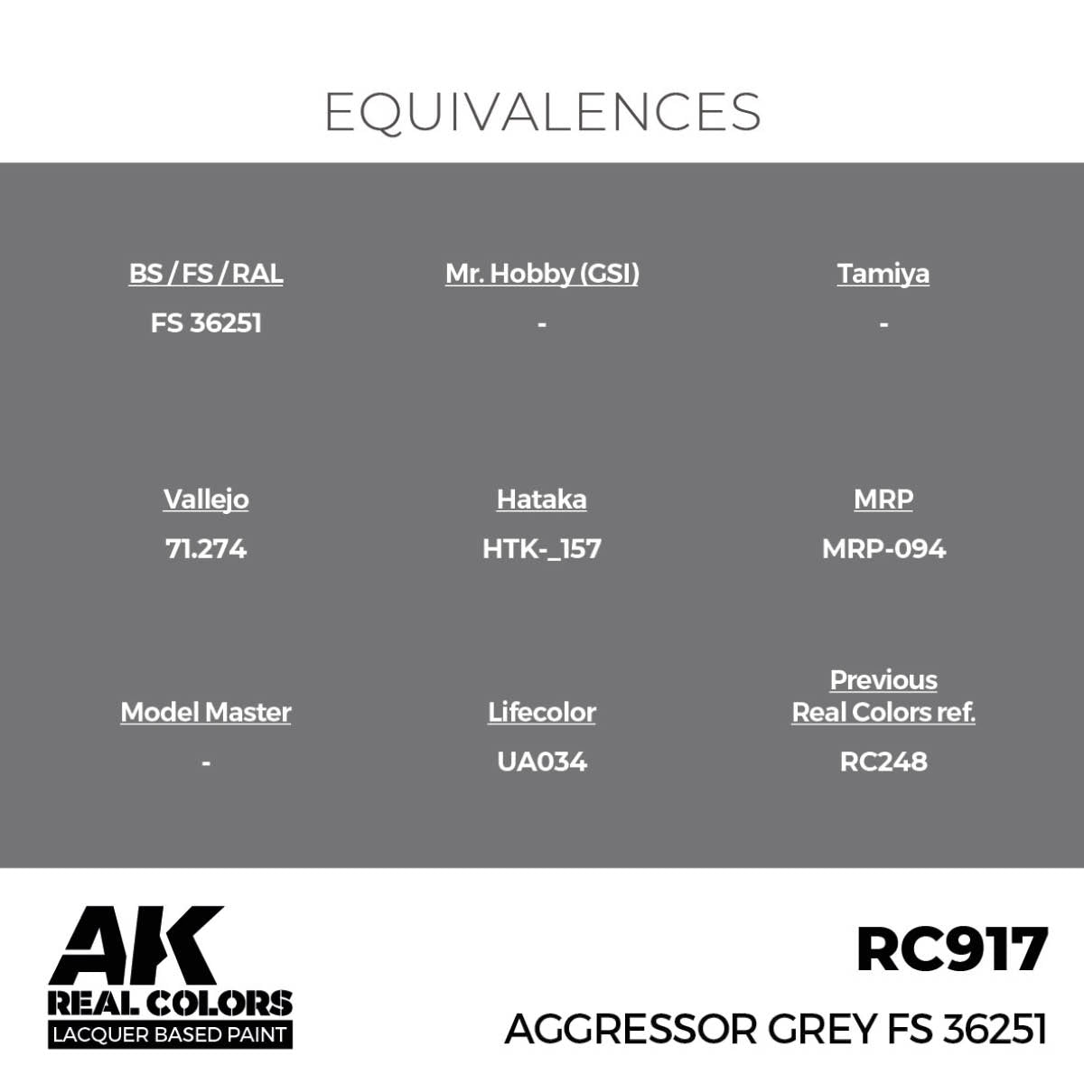 Aggressor Grey FS 36251 17 ml. - vista 3 - AK
