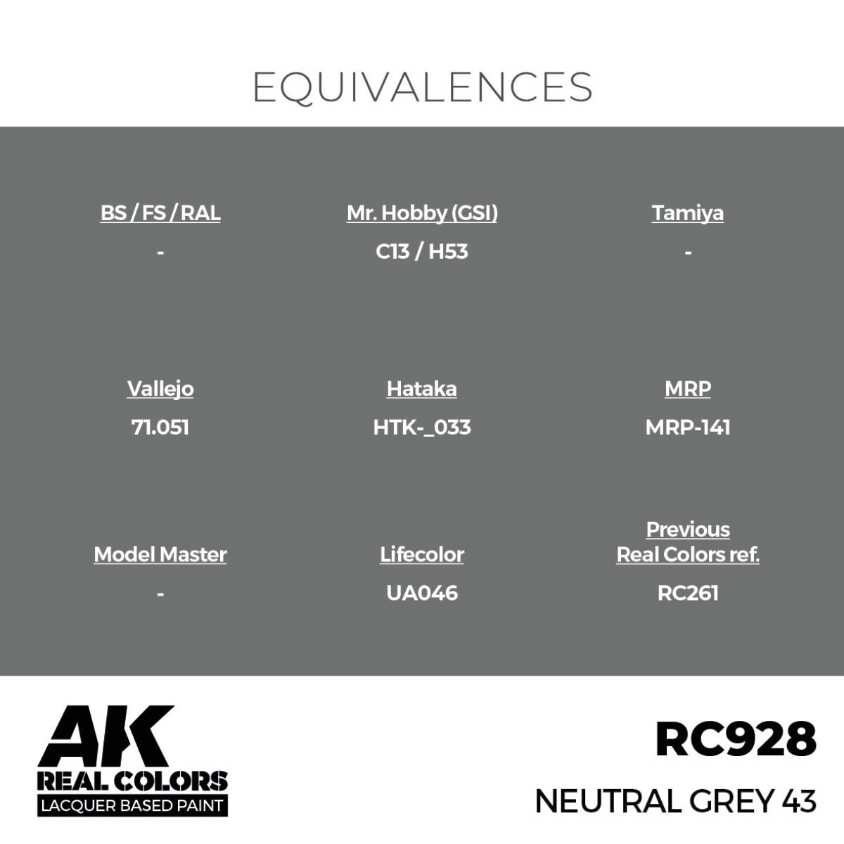 Neutral Grey 43 17 ml. - vista 3 - AK