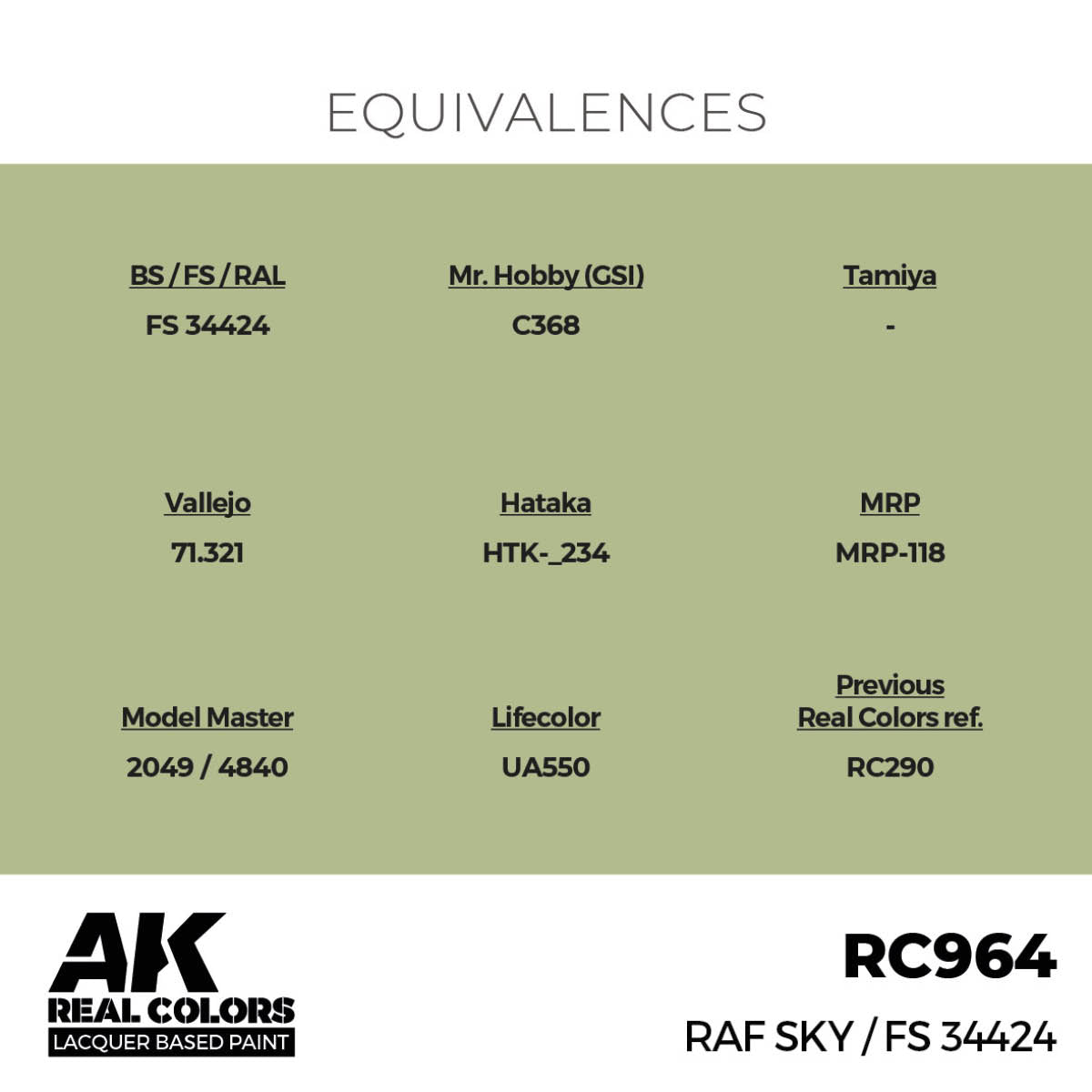 RAF Sky / FS 34424 17 ml. - vista 3 - AK