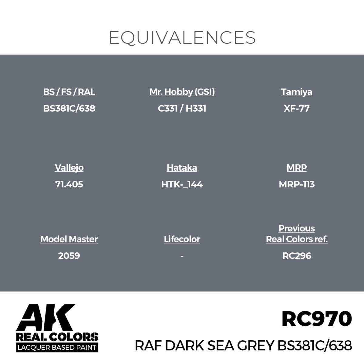 RAF Dark Sea Grey BS381C/638 17 ml. - vista 3 - AK