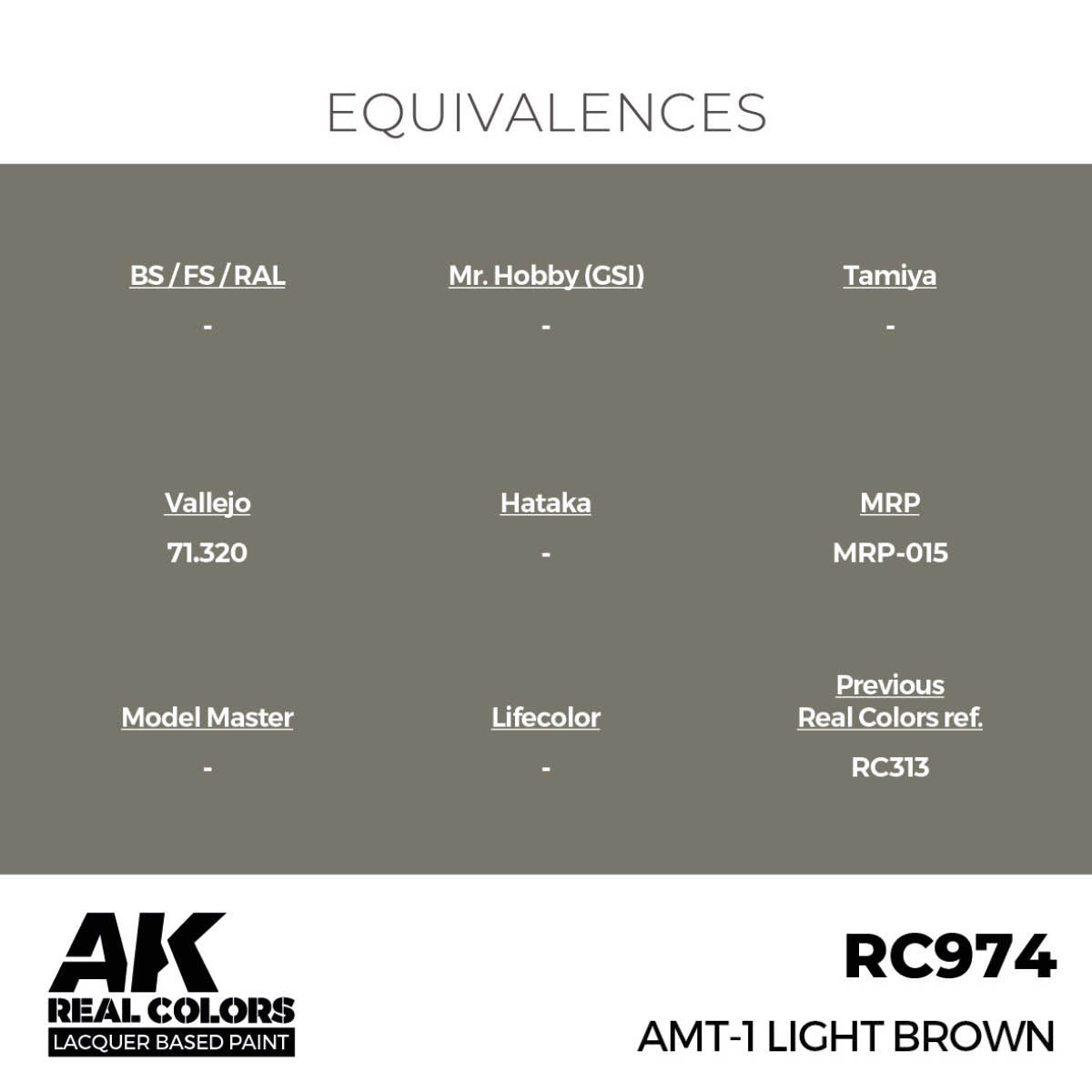 AMT-1 Light Brown 17 ml. - vista 3 - AK