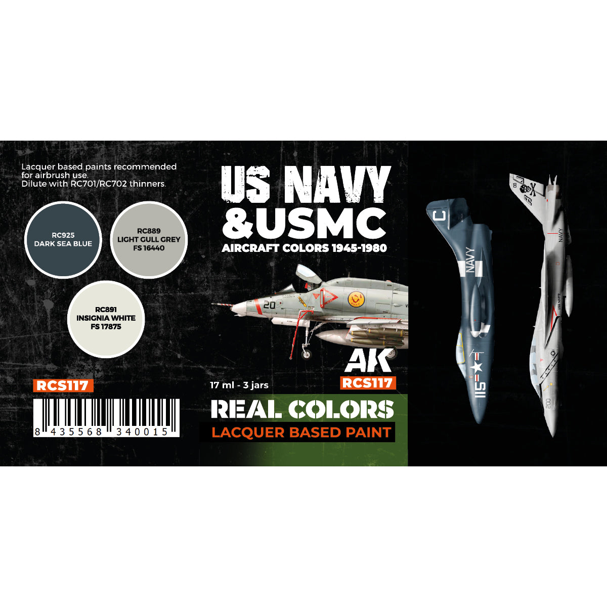US Navy & USMC Aircraft Colors 1945-1980 SET - vista 2 - AK