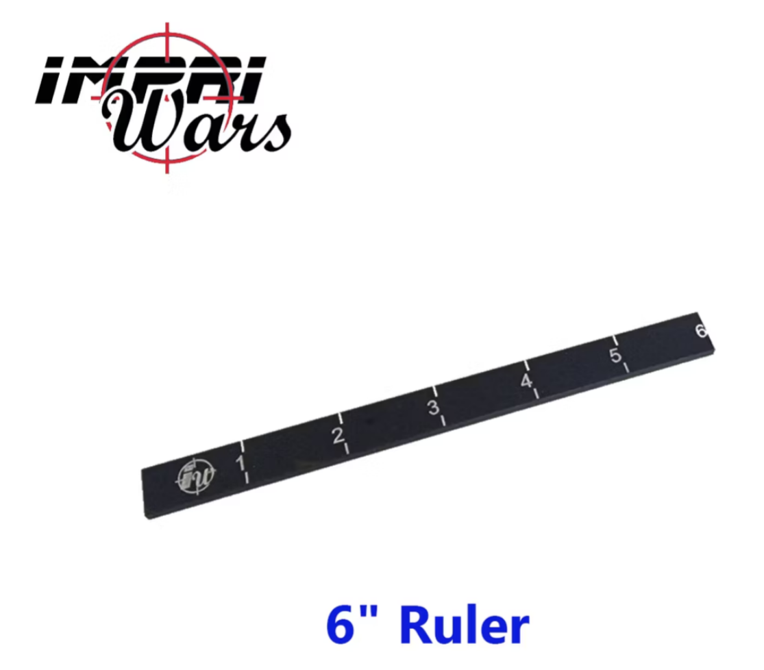 Regla recta 6" metacrilato - ImpriWars