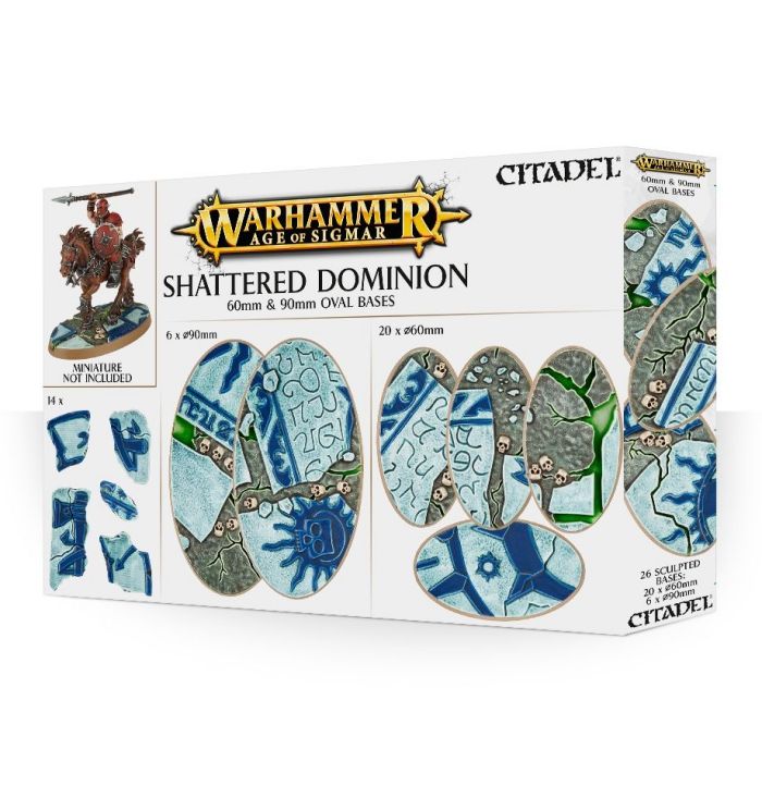 AOS: SHATTERED DOMINION: 60 & 90MM OVAL - Games Workshop