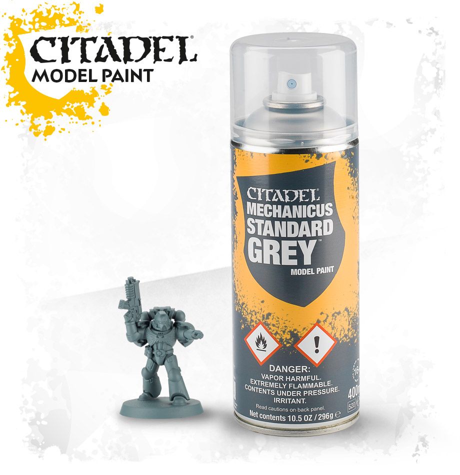 Mechanicus Standard Grey Spray - Games Workshop