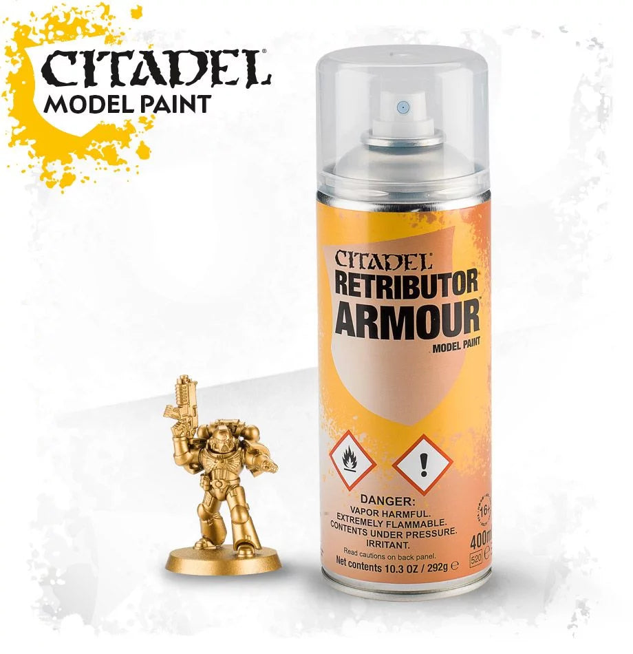 RETRIBUTOR ARMOUR SPRAY (UK/ROW) - Games Workshop