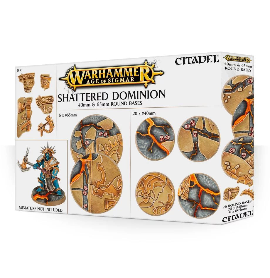 AOS: SHATTERED DOMINION: 65 & 40MM ROUND - Games Workshop