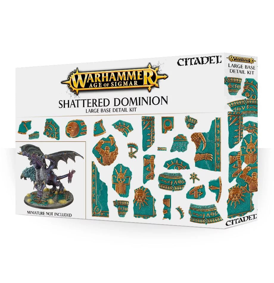 AOS SHATTERED DOMINION LARGE BASE DETAIL - Games Workshop