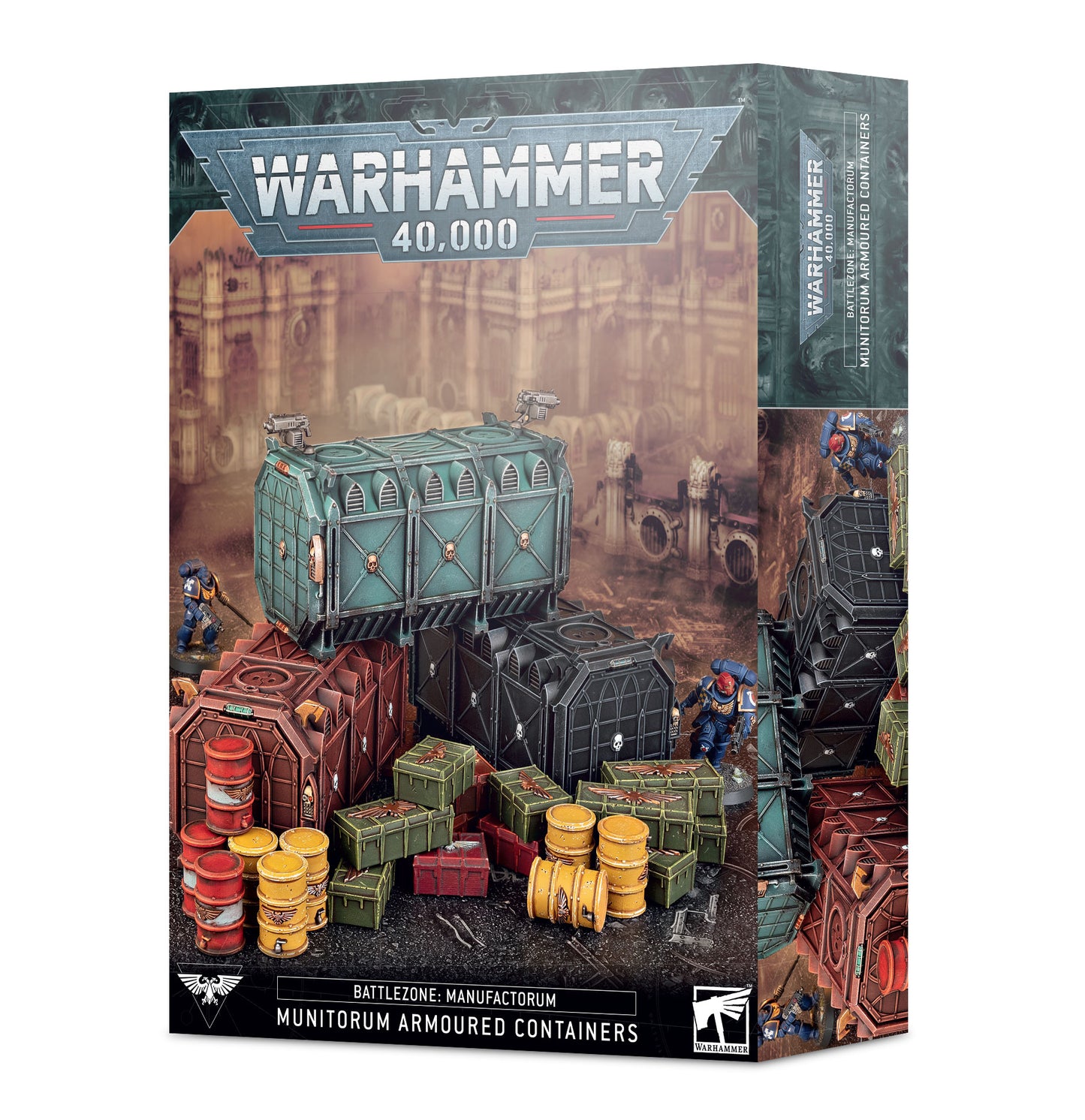CONTENEDORES BLINDADOS MUNITORUM - Games Workshop