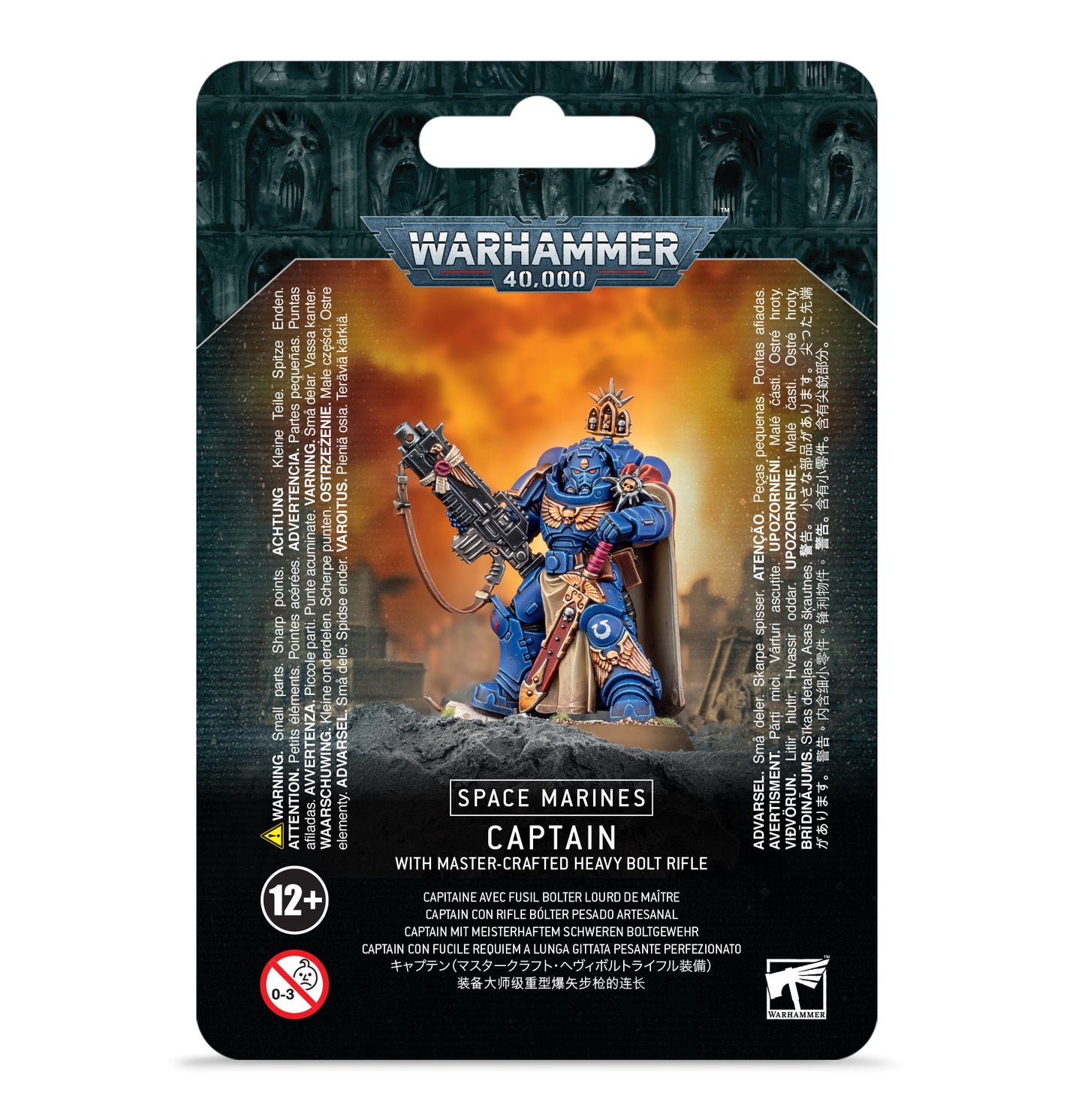 CAPTAIN CON RIFLE BOLTER PESADO ARTESANL - Games Workshop