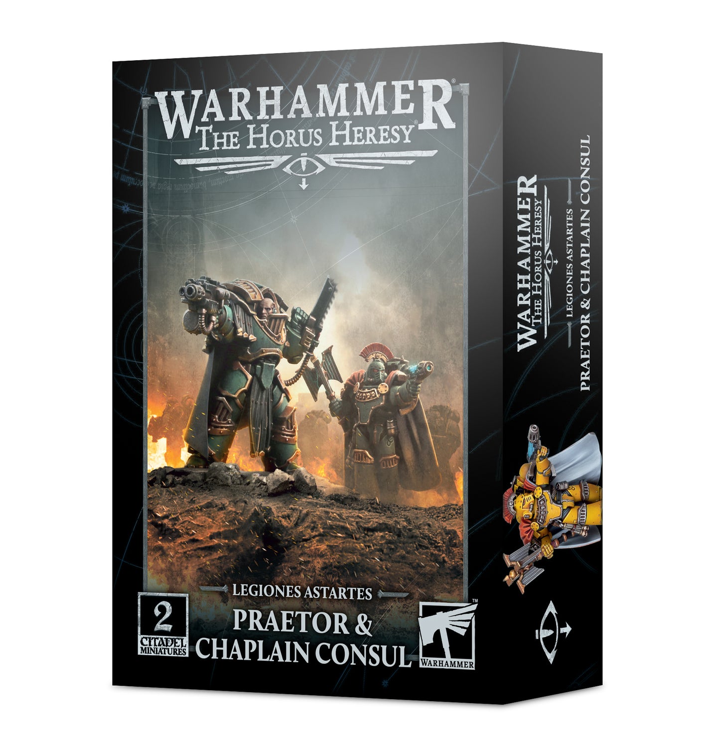 L/ASTARTES: PRAETOR & CHAPLAIN CONSUL - Games Workshop