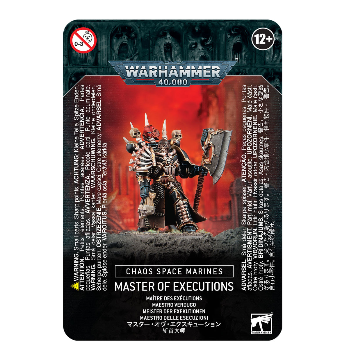 CHAOS SPACE MARINES: MAESTRO VERDUGO - Games Workshop