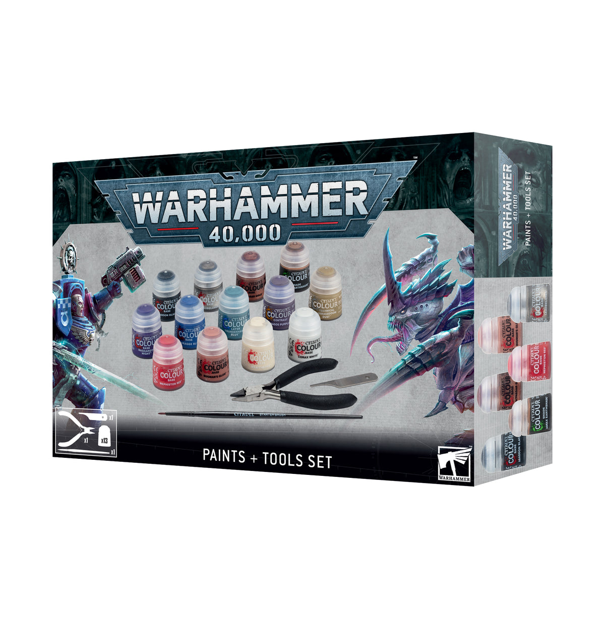 40K PAINTS + TOOLS ENG/SPA/PORT/LATV/ROM - Games Workshop