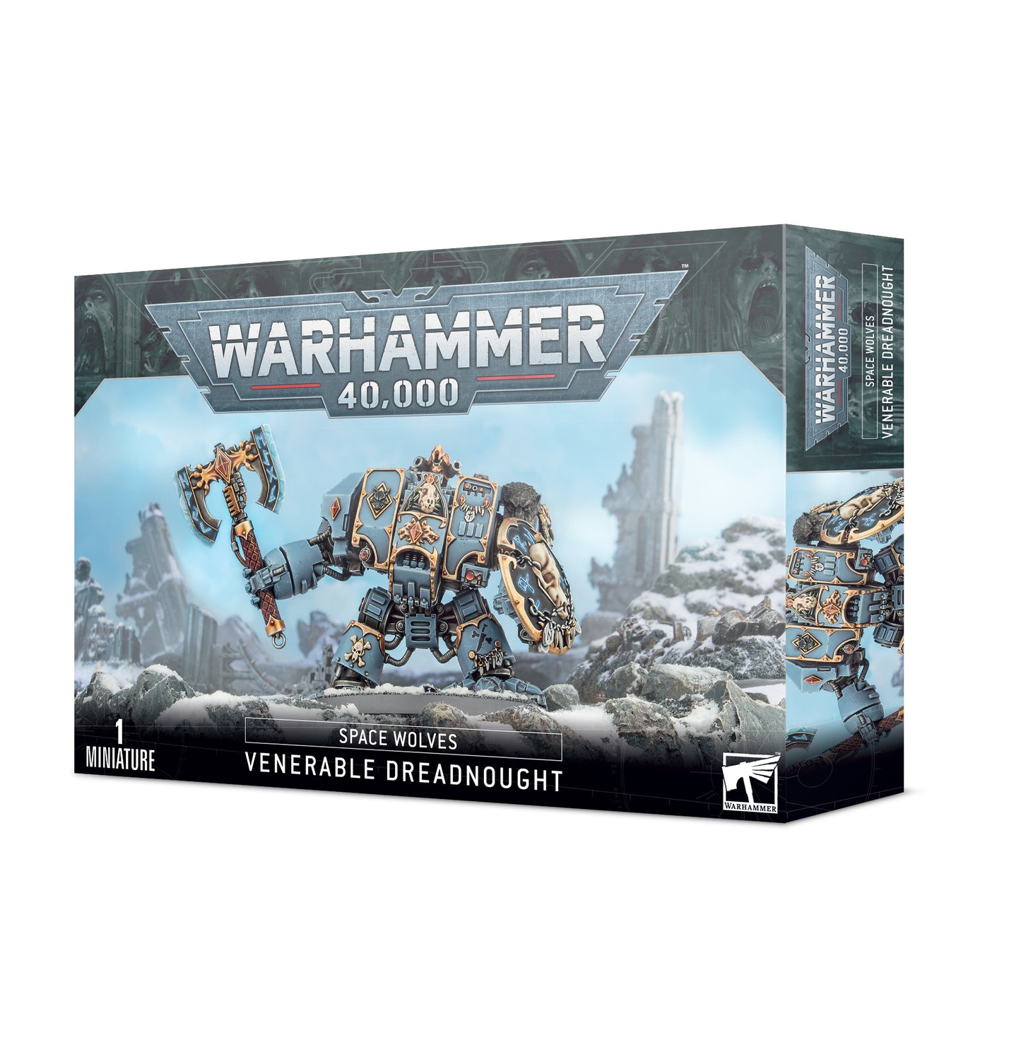 DREADNOUGHT VENERABLE DE LOS SPACE WOLVE - Games Workshop