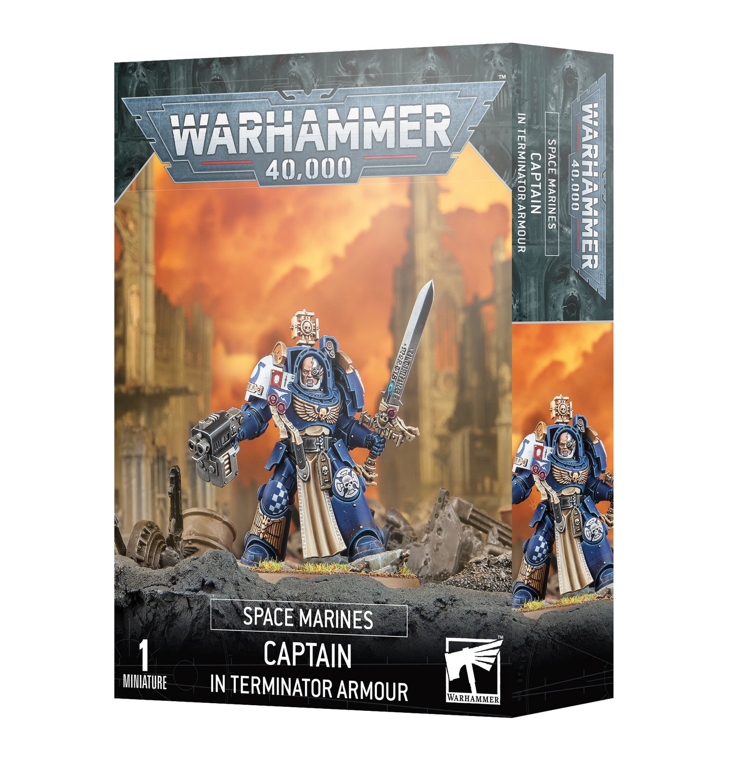 CAPITAN CON ARMADURA EXTERMINADOR - Games Workshop