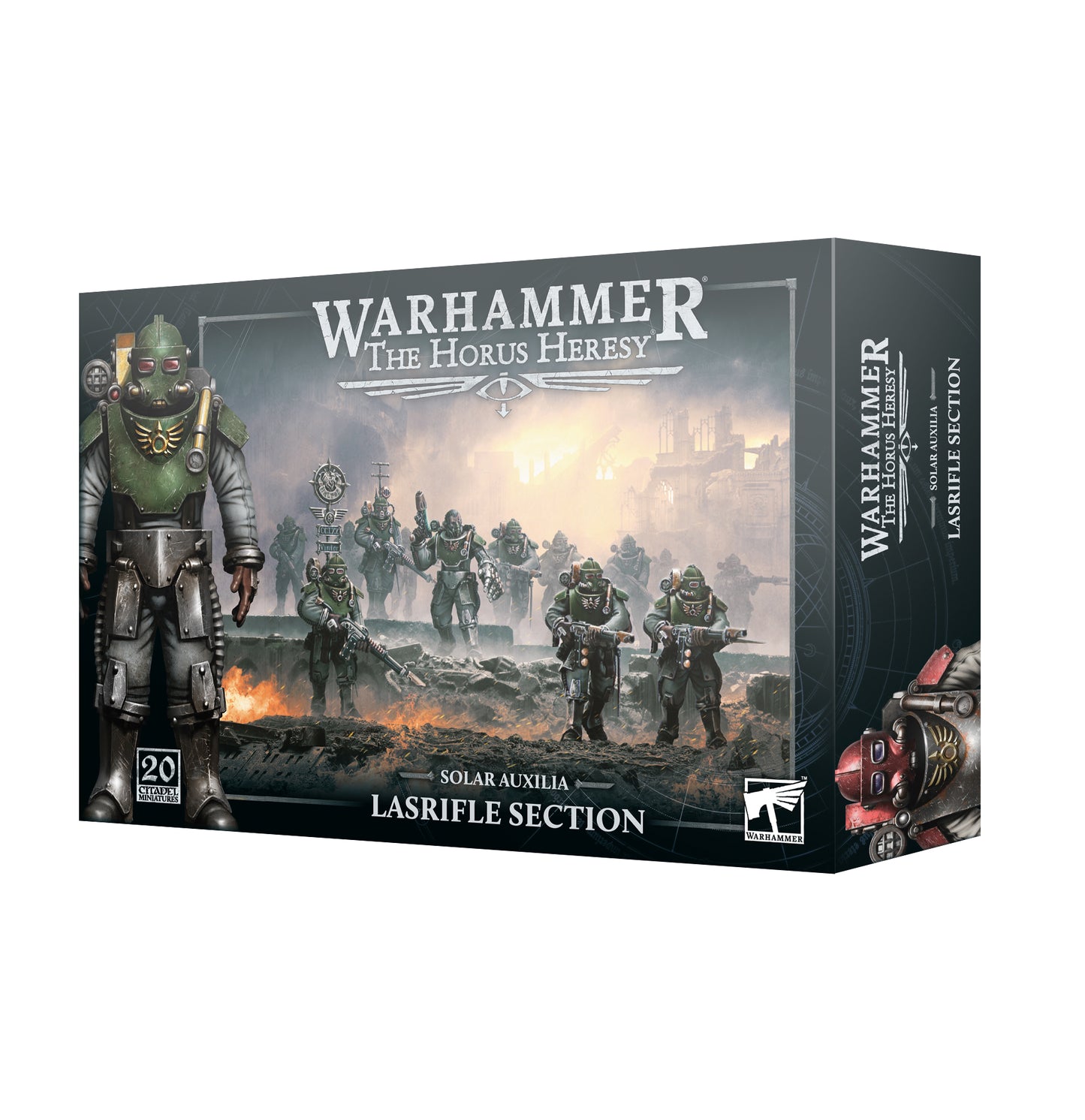 HH: SOLAR AUXILIA LASRIFLE SECTION - Games Workshop