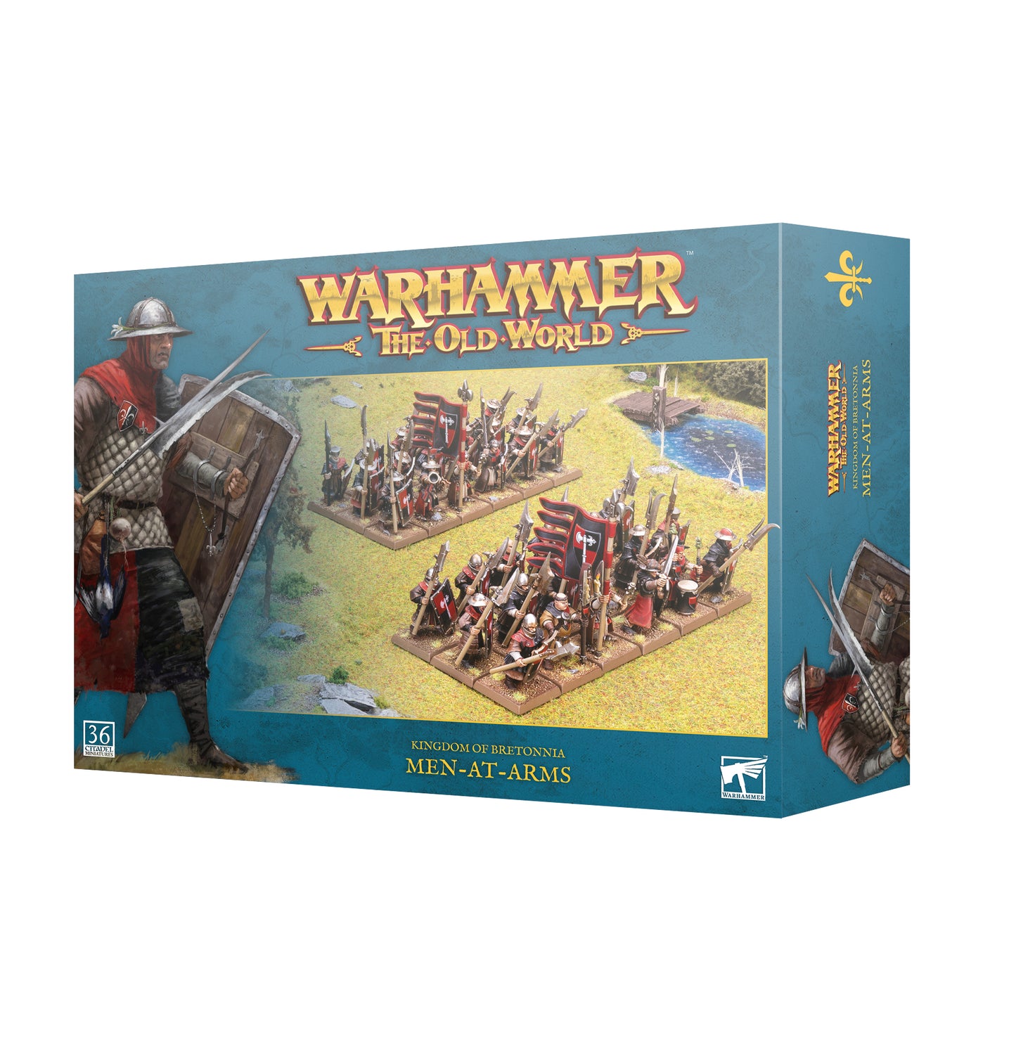 KINGDOM OF BRETONNIA: MEN-AT-ARMS - Games Workshop