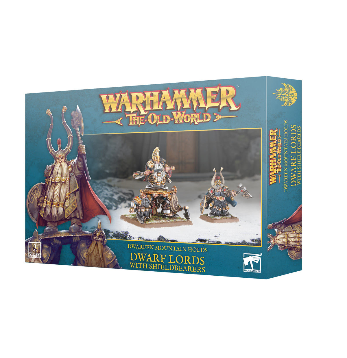 DWARF/M/H: DWARF LORDS W/SHIELDBEARERS - Games Workshop