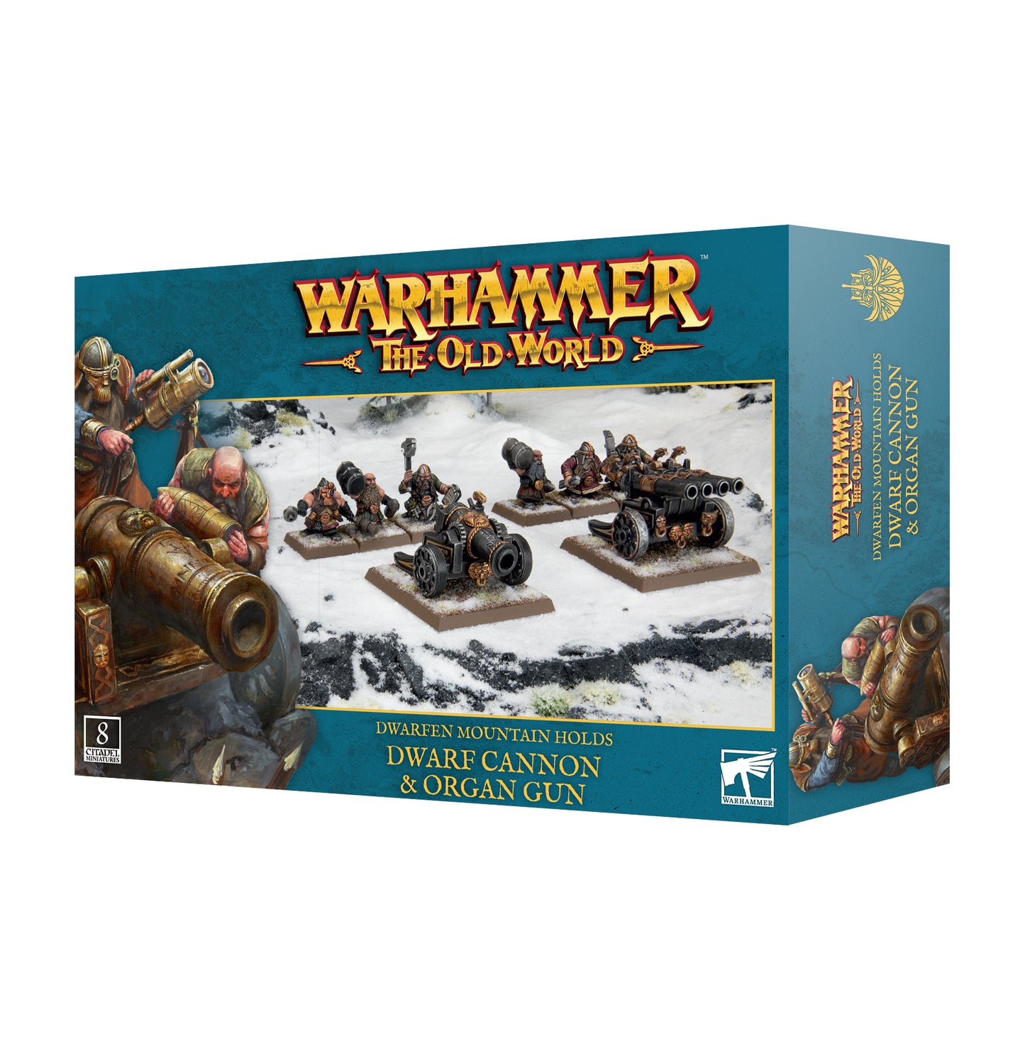 DWARFEN M/HOLDS:DWARF CANNON & ORGAN GUN - Games Workshop