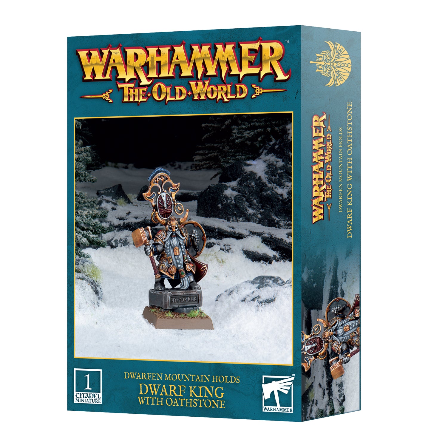 DWARFEN HOLDS: DWARF KING WITH OATHSTONE - Games Workshop