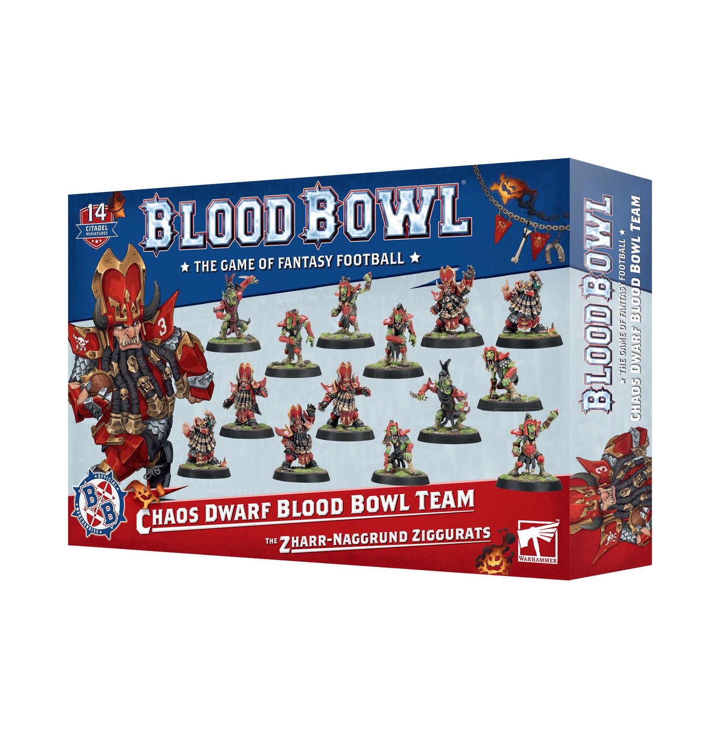 BLOOD BOWL: CHAOS DWARF TEAM - Games Workshop