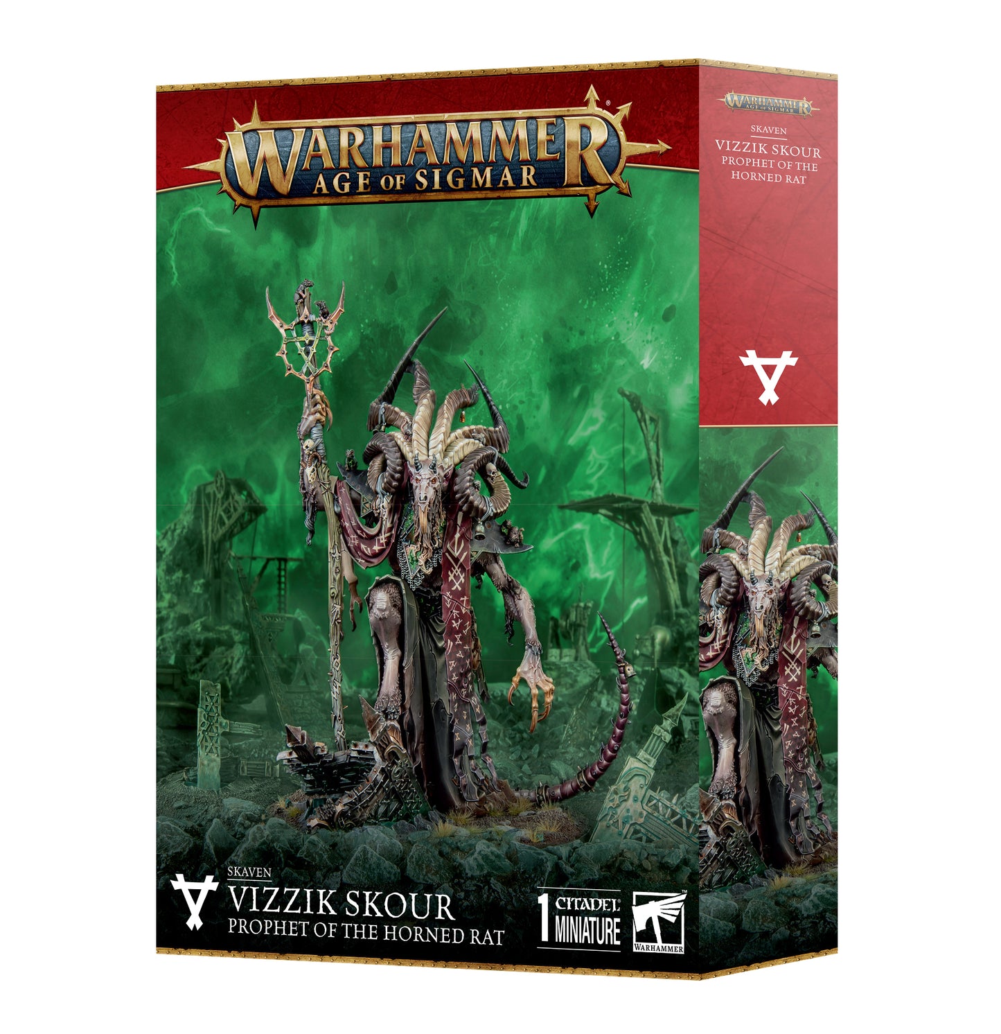 VIZZIK SKOUR PROFETA DE LA RATA CORNUDA - Games Workshop