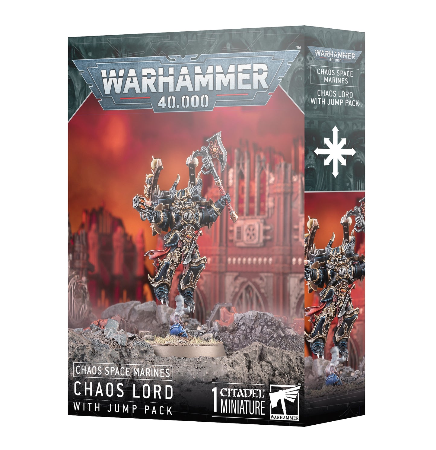 SEÑOR DEL CAOS CON PROPULSOR DE SALTO - Games Workshop