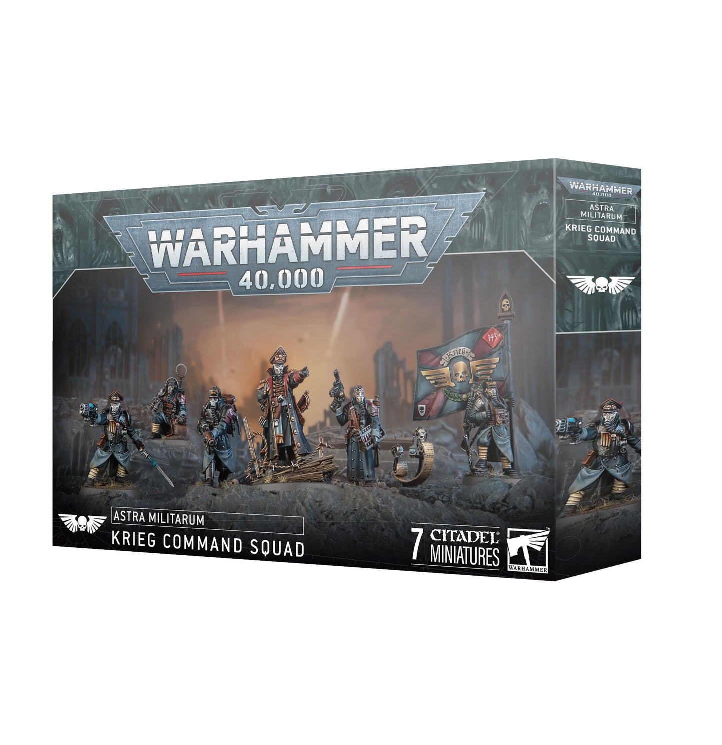 A/MILITARUM: ESCUADRA DE MANDO DE KRIEG - Games Workshop