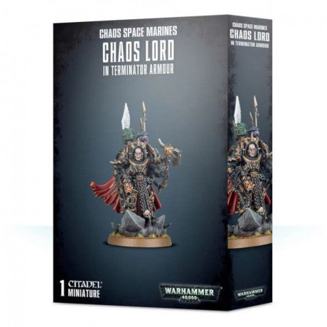 SEÑOR DEL CAOS CON ARMADURA DE EXTERMINA - Games Workshop