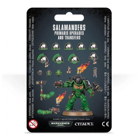 SALAMANDERS: MEJORAS Y CALCOMANÍAS - Games Workshop