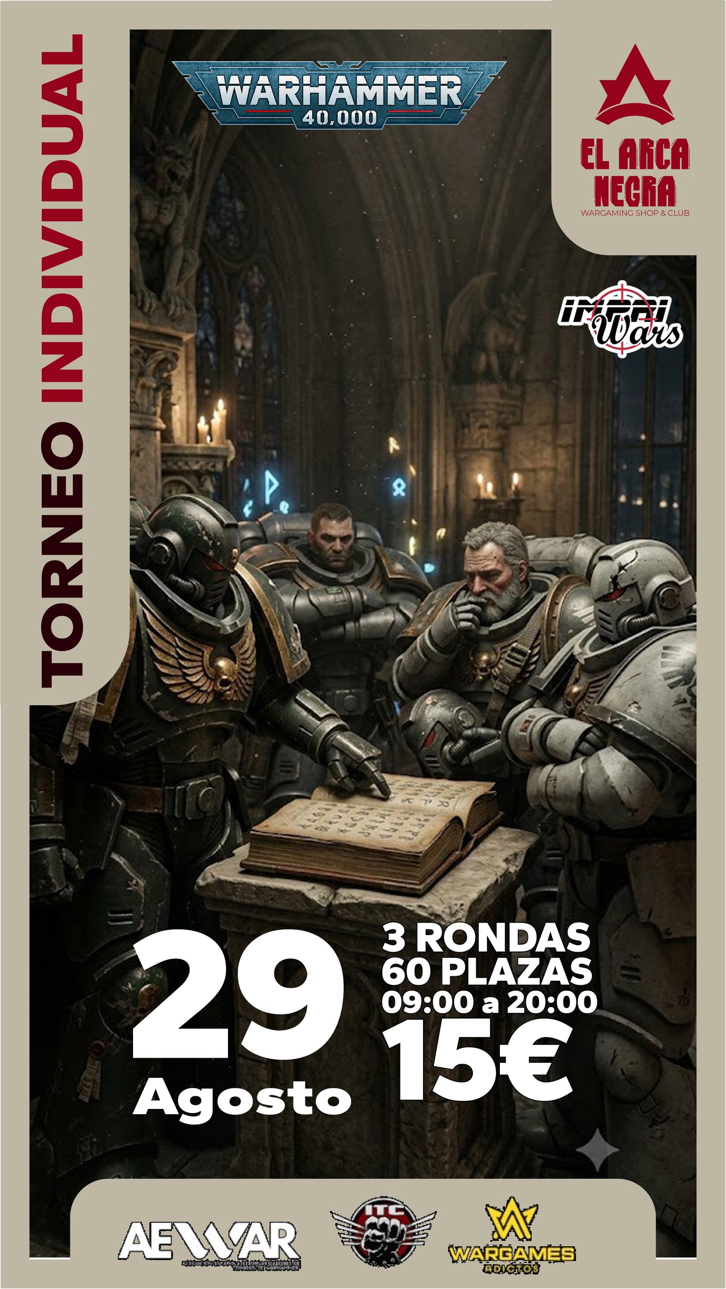 40k Torneo individual Undécima, 29 agosto