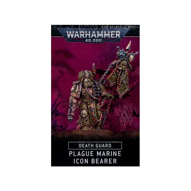 Portador del Icono Marine de Plaga - Death Guard