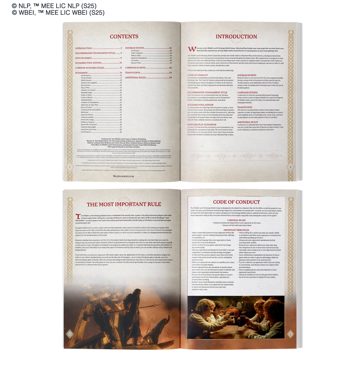 Middle-earth SBG: Middle-earth Strategy Battle Game: Matched Play Guide (Inglés) (Venta Directa)