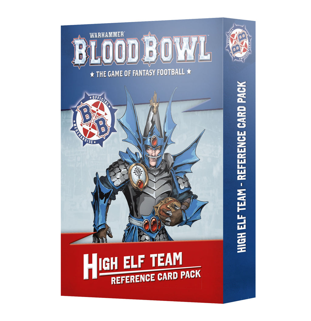 Blood Bowl: High Elf Team Reference Cards - Games Workshop