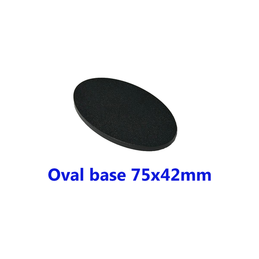 Peana ovalada 75x42 mm - ImpriWars