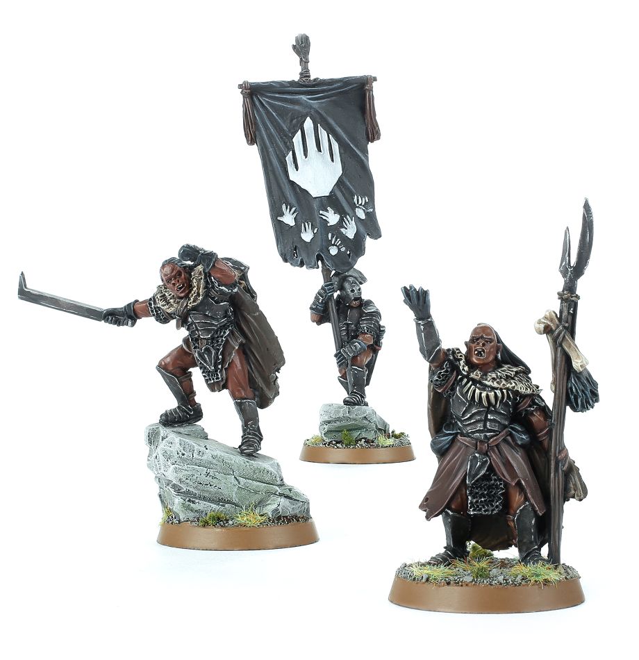 Middle-earth SBG: Fighting Uruk-hai Warrior Command Pack (Venta Directa)