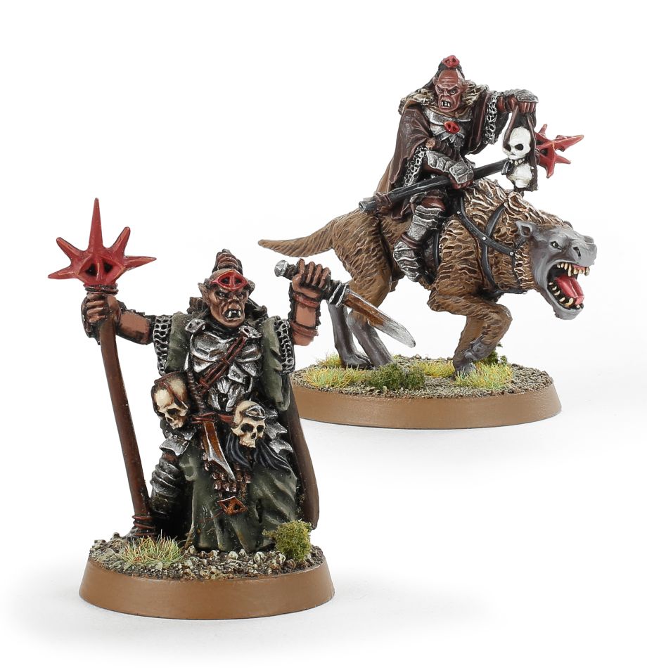 Middle-earth SBG: Orc Shaman en Warg (Venta Directa)
