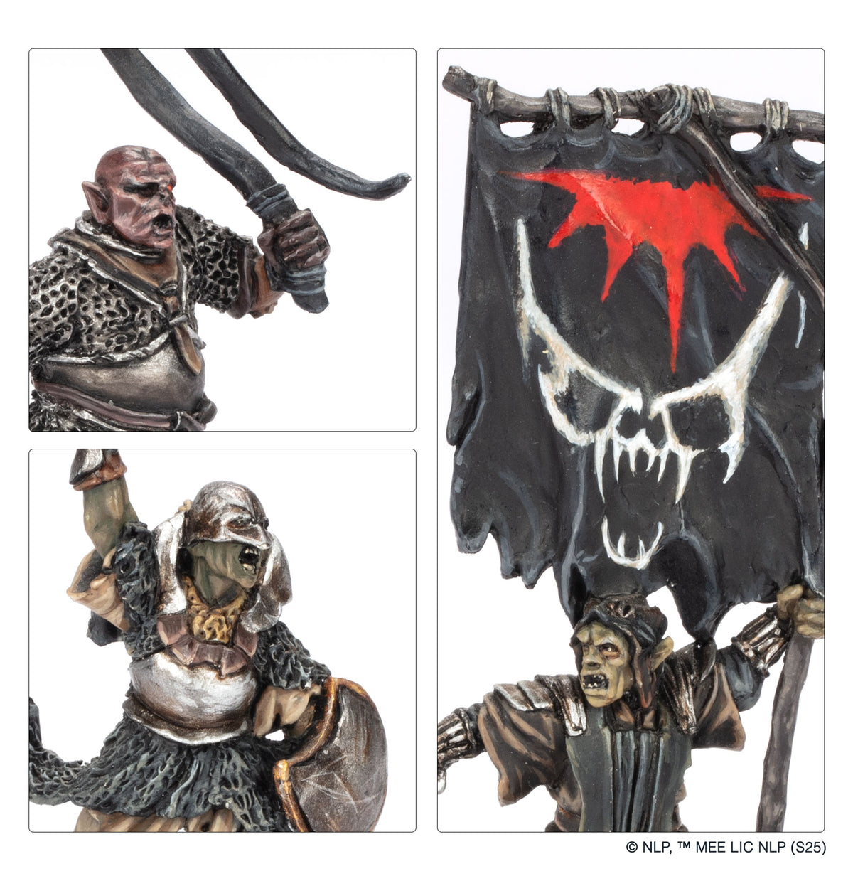 Middle-earth SBG: Comandantes Orcos de Mordor (Venta Directa)