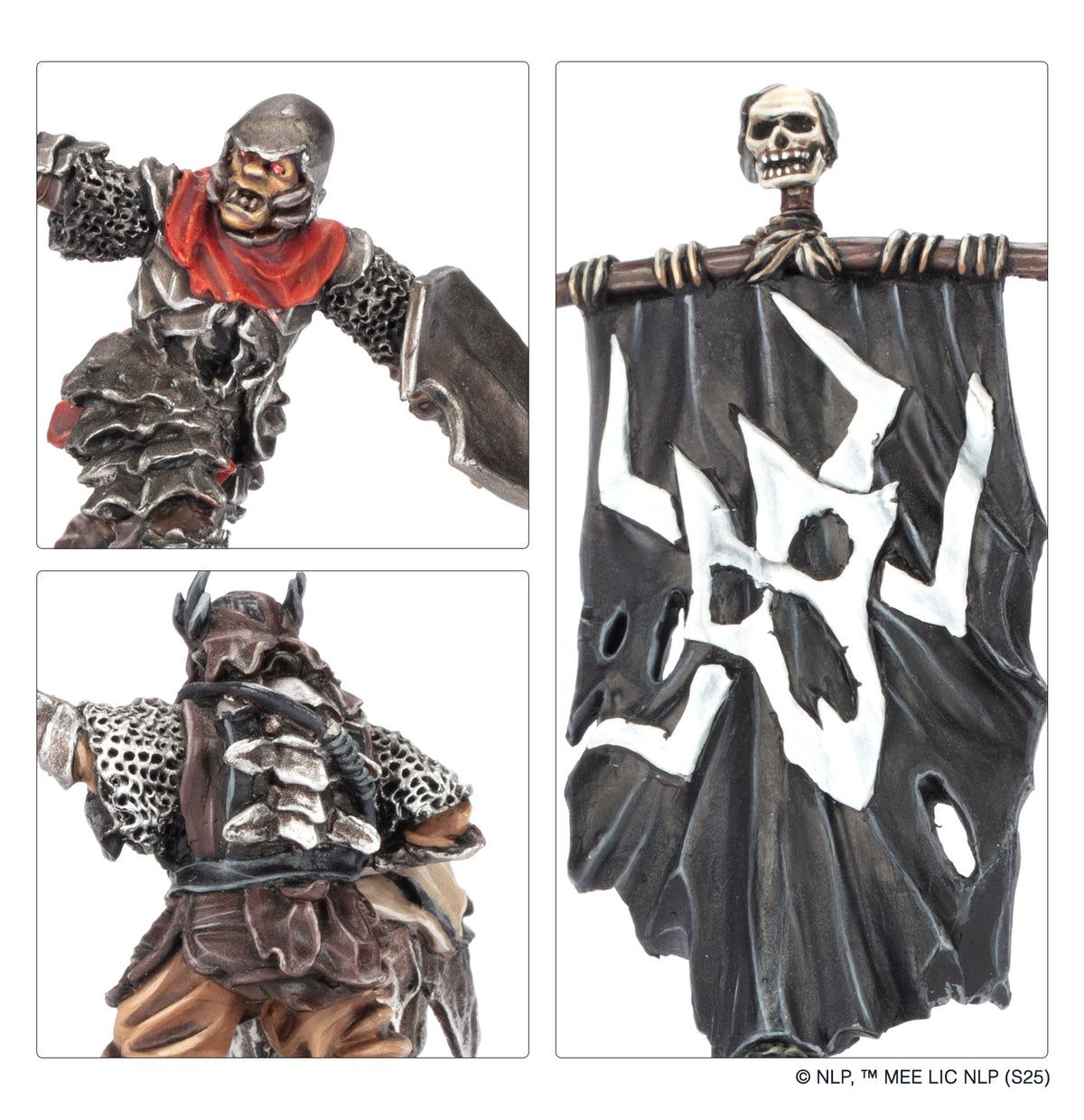 Middle-earth SBG: Comandantes Orcos de Morannon (Venta Directa)