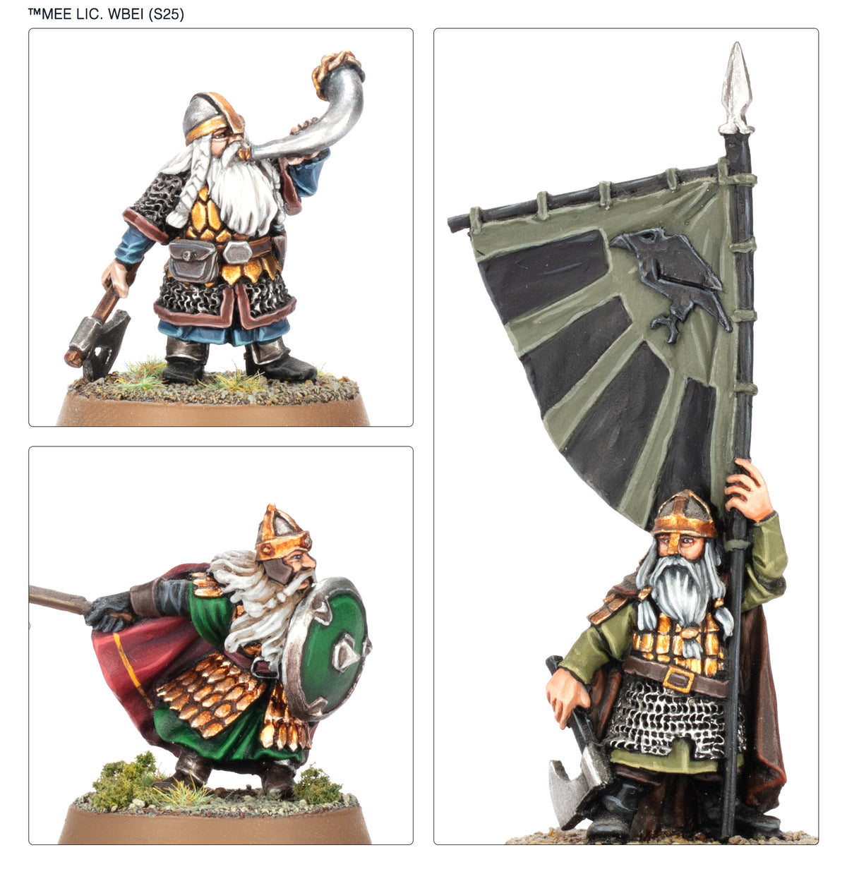 Middle-earth SBG: Khazad-dûm Dwarven Commanders (Venta Directa)
