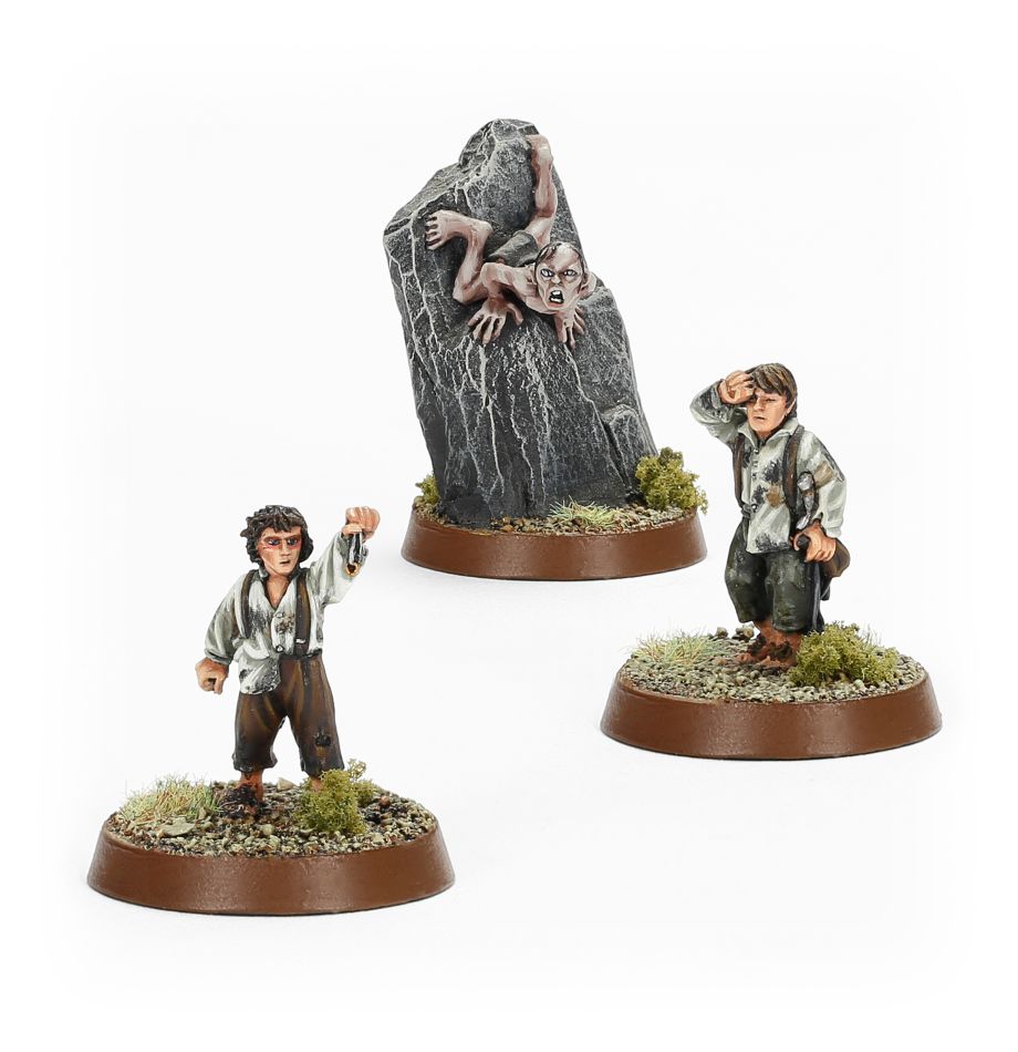 Middle-earth SBG: Frodo Baggins, Samwise Gamgee y Gollum (Venta Directa)